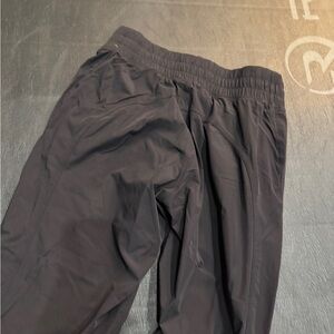 LuluLemon woman's Black thermal track Pants S